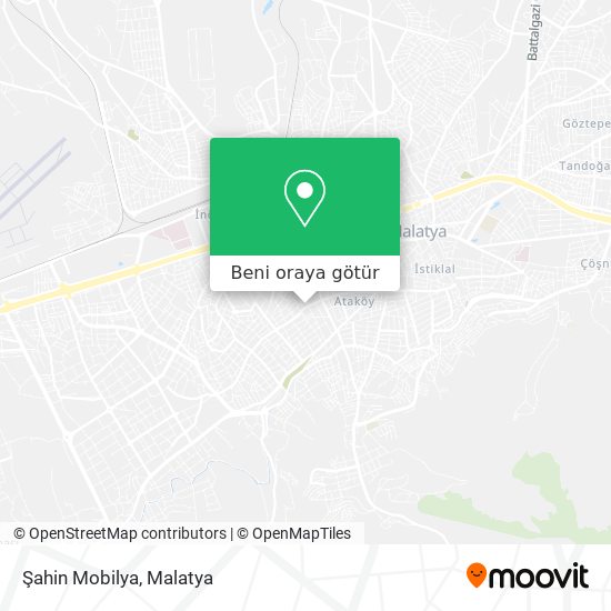 Şahin Mobilya harita