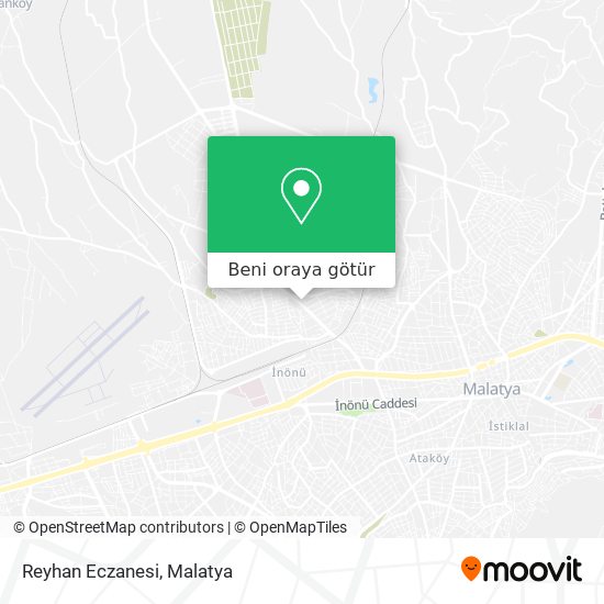 Reyhan Eczanesi harita