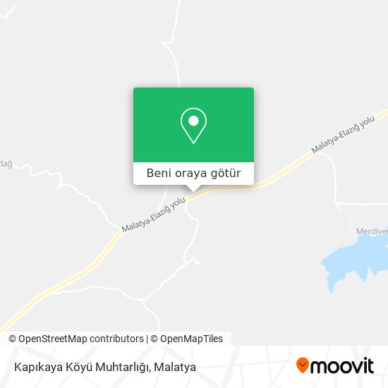 Kapıkaya Köyü Muhtarlığı harita