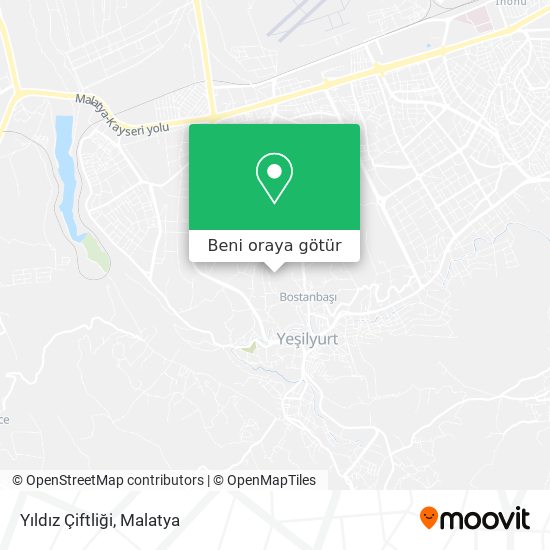 Yıldız Çiftliği harita
