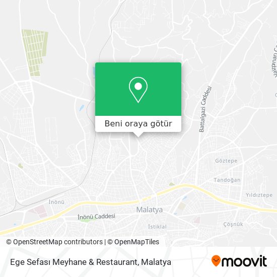 Ege Sefası Meyhane & Restaurant harita