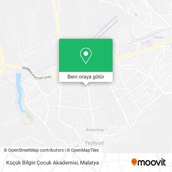 Küçük Bilgin Çocuk Akademisi harita