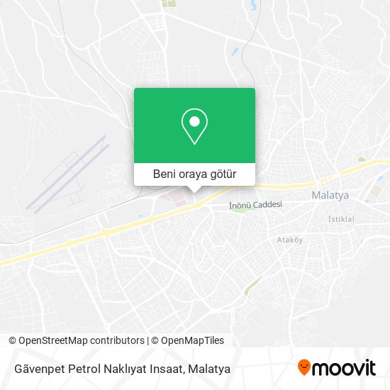 Gãvenpet Petrol Naklıyat Insaat harita