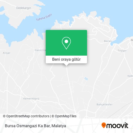 Bursa Osmangazi Ka Bar harita