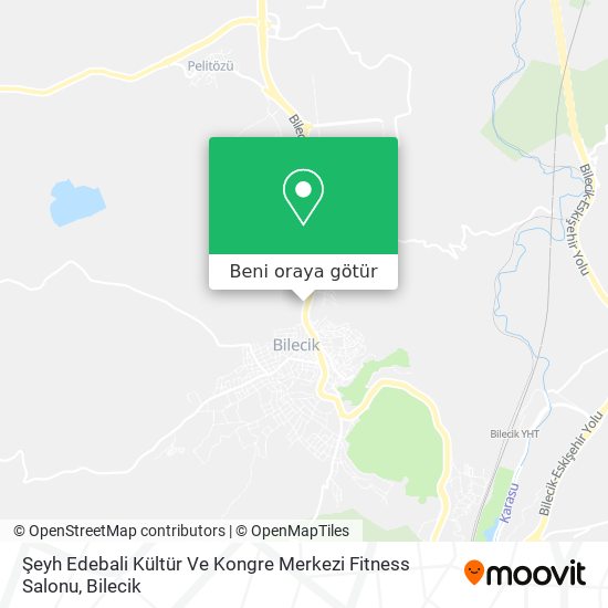 Şeyh Edebali Kültür Ve Kongre Merkezi Fitness Salonu harita