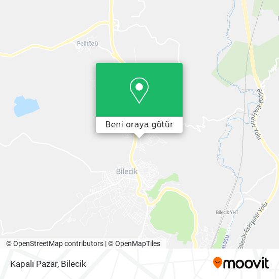 Kapalı Pazar harita