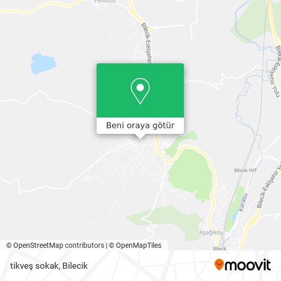 tikveş sokak harita