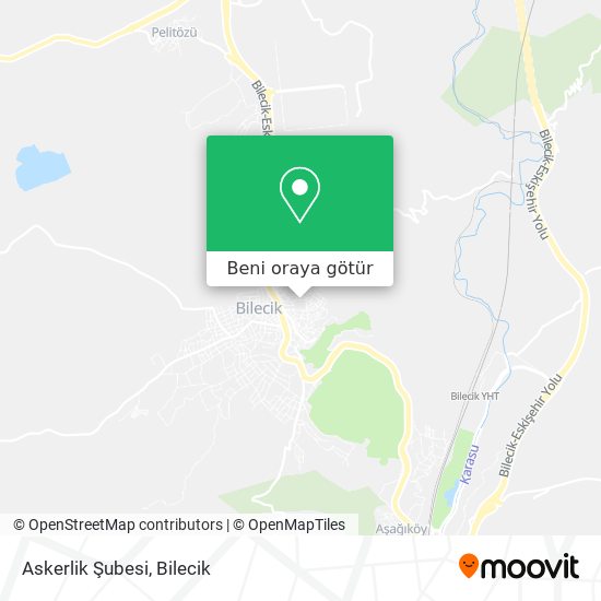 Askerlik Şubesi harita