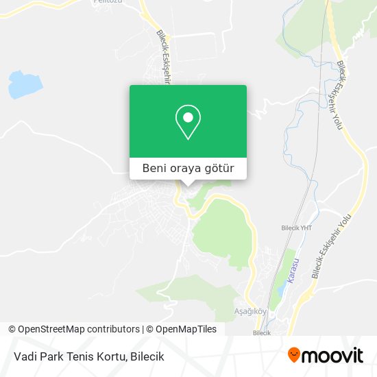Vadi Park Tenis Kortu harita