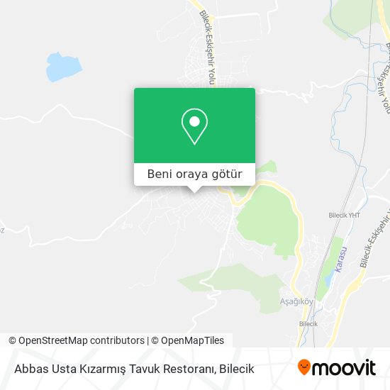 Abbas Usta Kızarmış Tavuk Restoranı harita