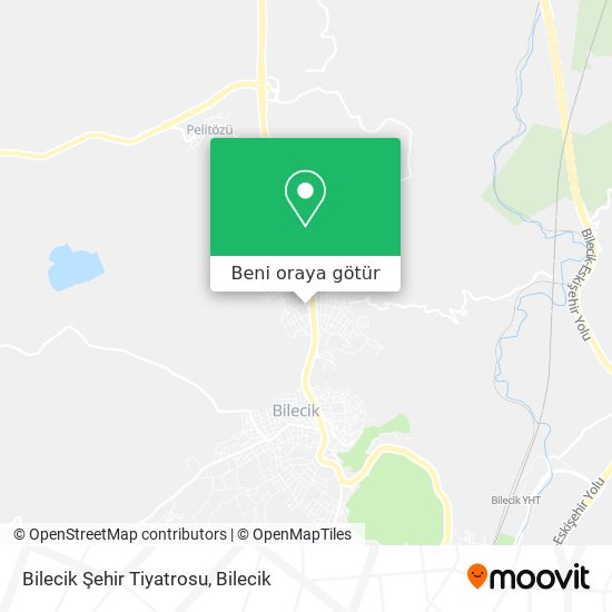 Bilecik Şehir Tiyatrosu harita
