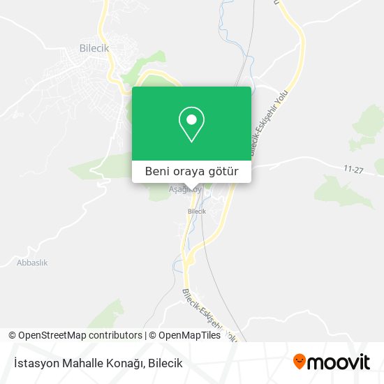 İstasyon Mahalle Konağı harita