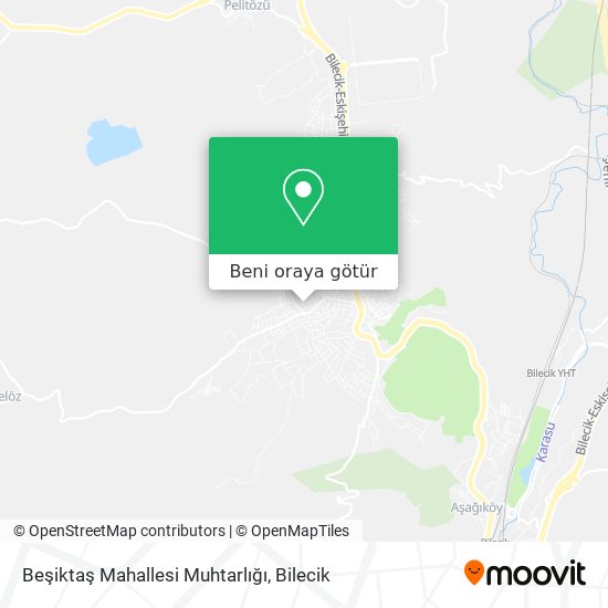 Beşiktaş Mahallesi Muhtarlığı harita