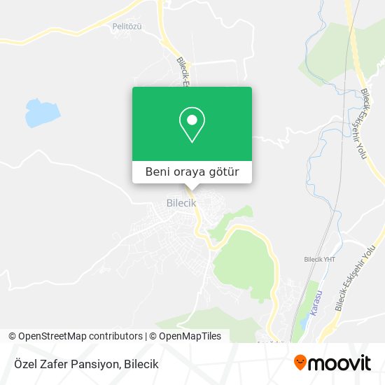 Özel Zafer Pansiyon harita
