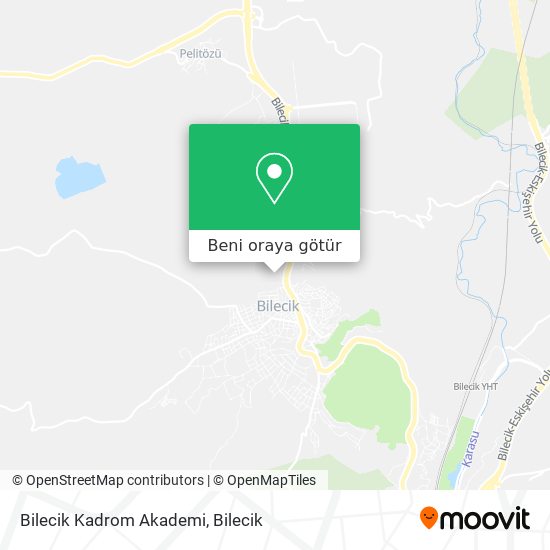 Bilecik Kadrom Akademi harita