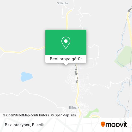 Baz İstasyonu harita