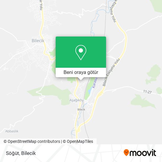 Söğüt harita