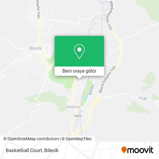 Basketball Court harita
