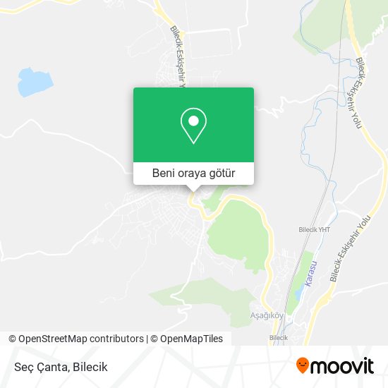 Seç Çanta harita