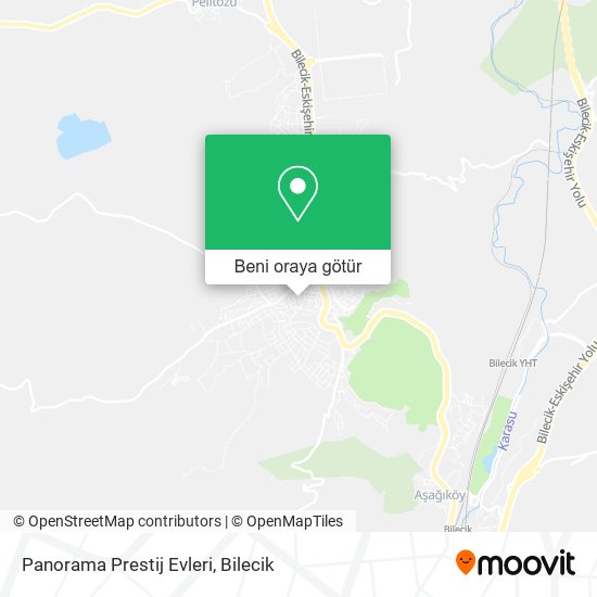 Panorama Prestij Evleri harita