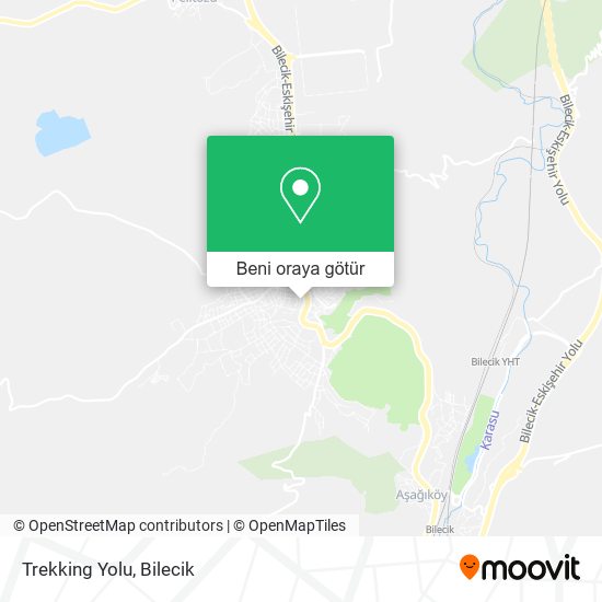 Trekking Yolu harita