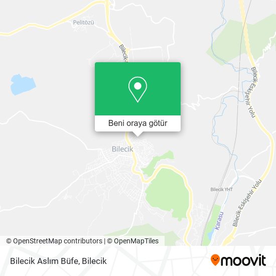 Bilecik Aslım Büfe harita