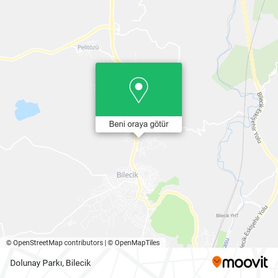 Dolunay Parkı harita