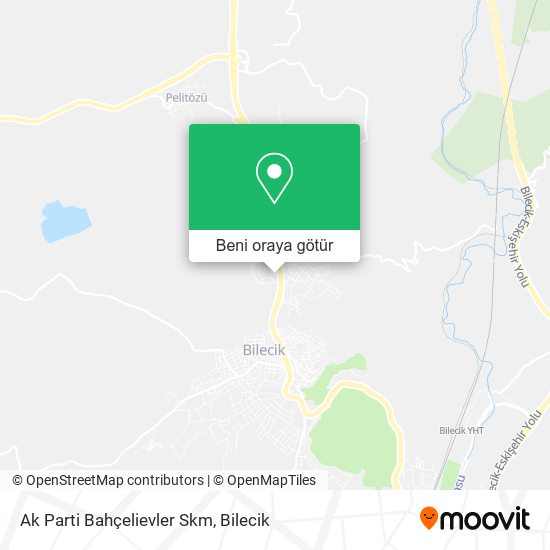 Ak Parti Bahçelievler Skm harita