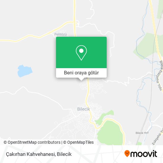 Çakırhan Kahvehanesi harita