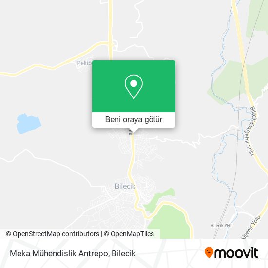 Meka Mühendislik Antrepo harita