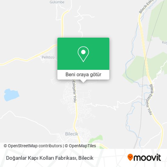 Doğanlar Kapı Kolları Fabrikası harita