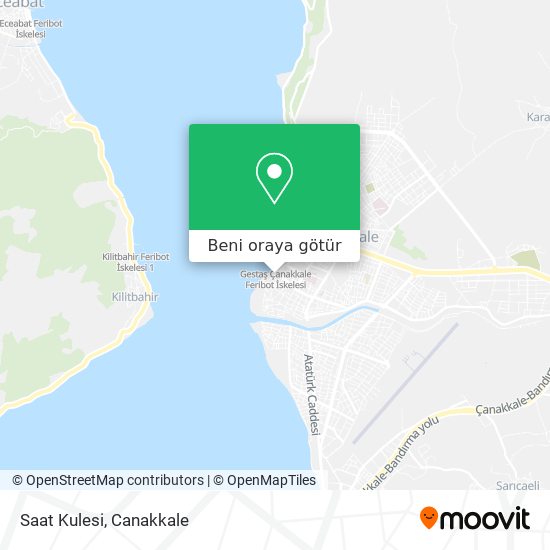 Saat Kulesi harita