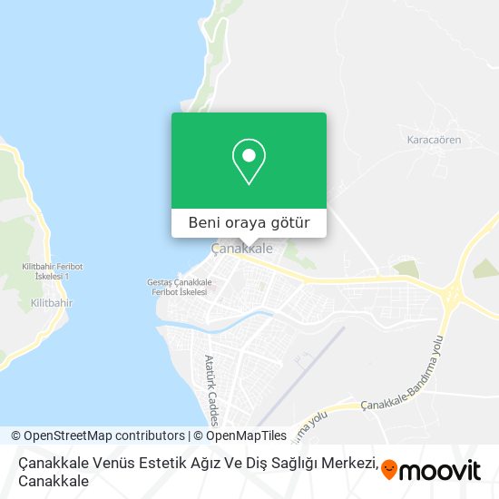 Çanakkale Venüs Estetik Ağız Ve Diş Sağlığı Merkezi harita