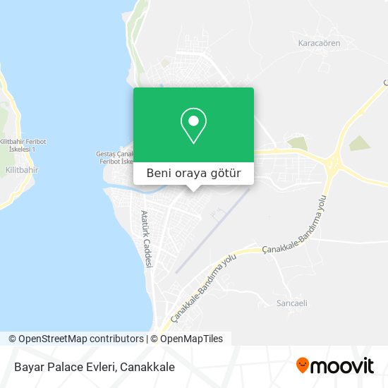 Bayar Palace Evleri harita