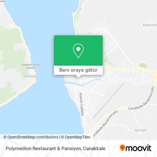 Polymedion Restaurant & Pansiyon harita