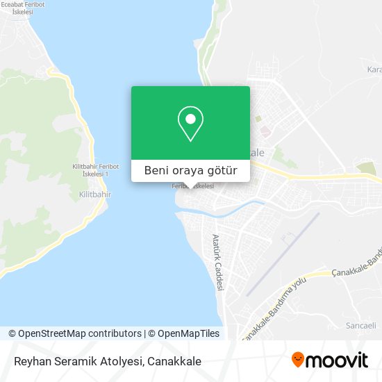 Reyhan Seramik Atolyesi harita