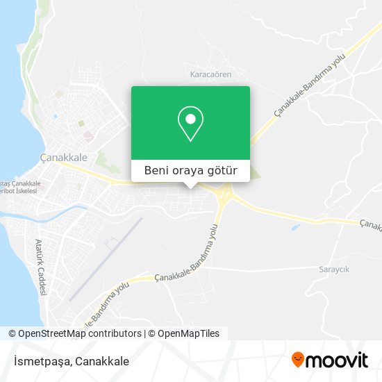 İsmetpaşa harita