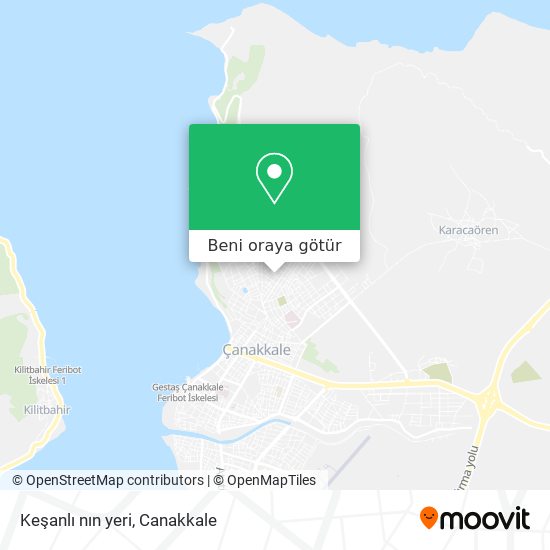 Keşanlı nın yeri harita