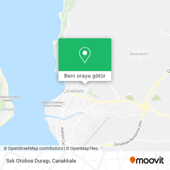 Ssk Otobus Duragı harita