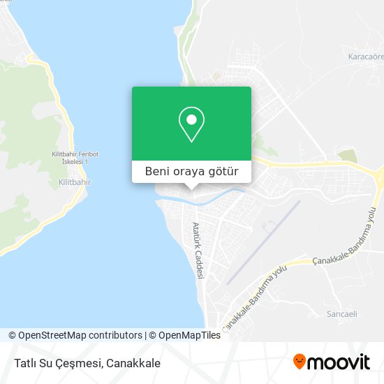 Tatlı Su Çeşmesi harita