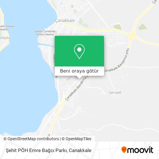 Şehit PÖH Emre Bağcı Parkı harita