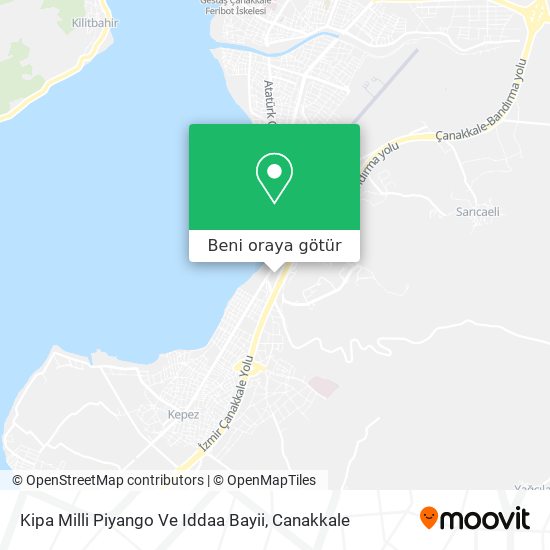 Kipa Milli Piyango Ve Iddaa Bayii harita