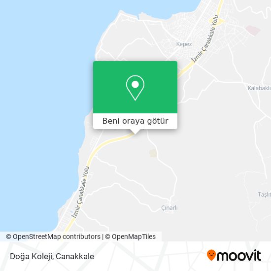 Doğa Koleji harita