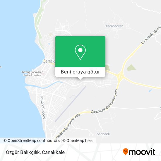 Özgür Balıkçılık harita