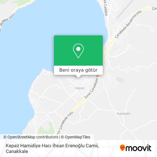 Kepez Hamidiye Hacı İhsan Erenoğlu Camii harita