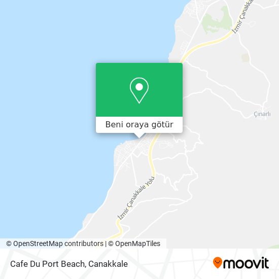 Cafe Du Port Beach harita