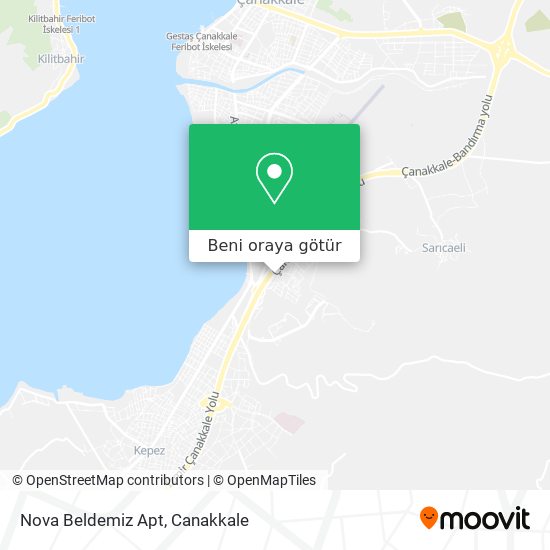 Nova Beldemiz Apt harita