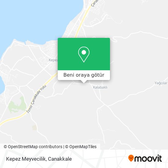 Kepez Meyvecilik harita