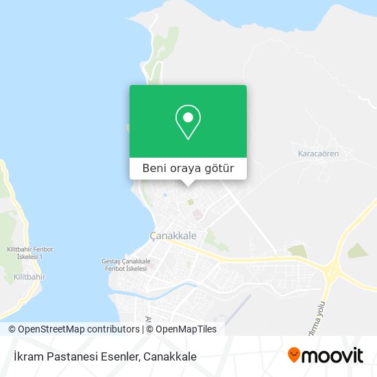 İkram Pastanesi Esenler harita