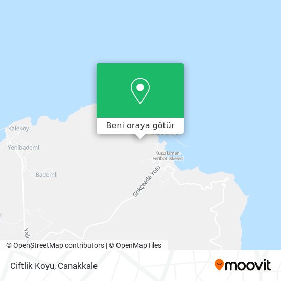 Ciftlik Koyu harita